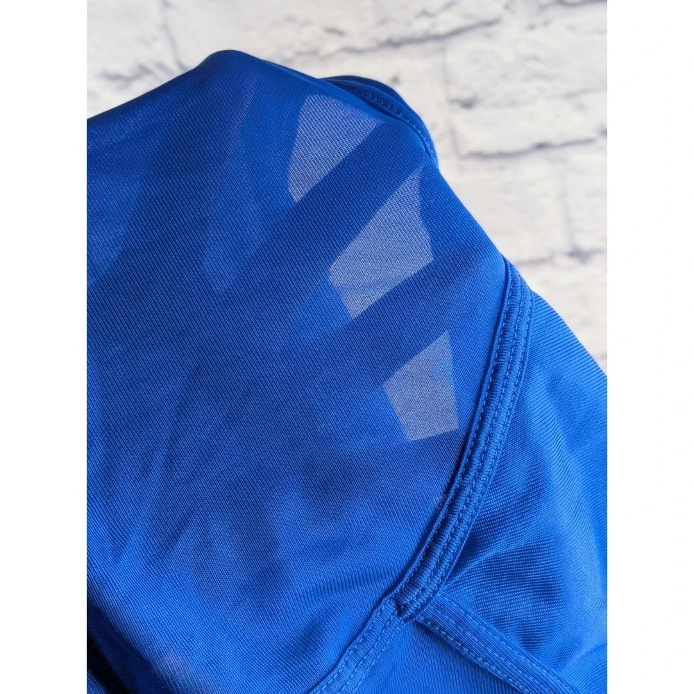 NWOT😍Vntg 70s Blue Nylon Tricot Jockey Briefs Underwear Men L36-38 YFront Sheer